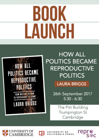 Laura Briggs Book Launch